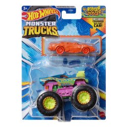 HOT WHEELS MONSTER TRUCK SI MASINUTA METALICA RODGER DODGER | 1Buy.ro