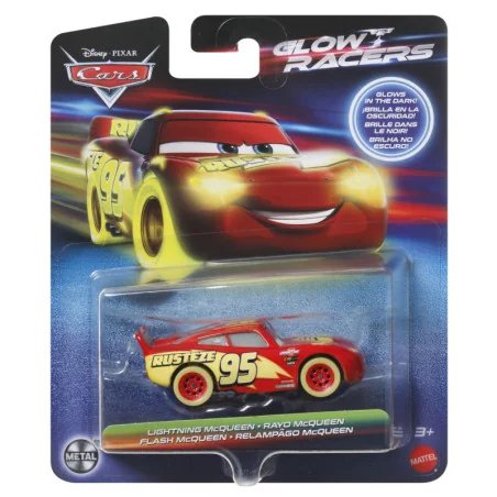 CARS GLOW RACERS MASINUTA METALICA FULGER MCQUEEN 1:55 | MARKETPLACE SHOPPING CENTER