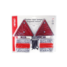 Lampi spate cu magnet pentru remorca 02140 | MARKETPLACE SHOPPING CENTER