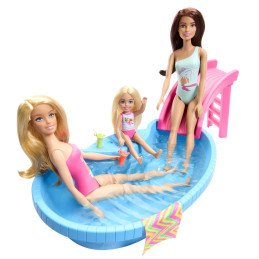 BARBIE SET PAPUSA BARBIE BLONDA SI PISCINA | MARKETPLACE SHOPPING CENTER
