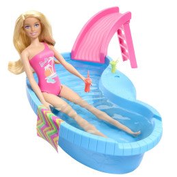 BARBIE SET PAPUSA BARBIE BLONDA SI PISCINA | MARKETPLACE SHOPPING CENTER