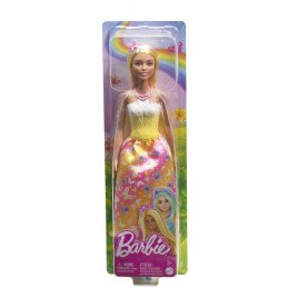 BARBIE PAPUSA BARBIE CU PARUL BLOND SI GALBEN | 1Buy.ro