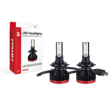 Becuri auto LED BF Series AMiO compatibil H7, destinat competitiilor auto sau off-road | MARKETPLACE SHOPPING CENTER