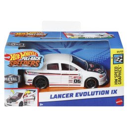 HOT WHEELS MASINUTA METALICA CU SISTEM PULL BACK LANCER EVOLUTION IX SCARA 1:43 | 1Buy.ro
