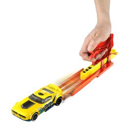 HOT WHEELS SET LANSATOR PORTABIL ROSU SI MASINUTA | MARKETPLACE SHOPPING CENTER