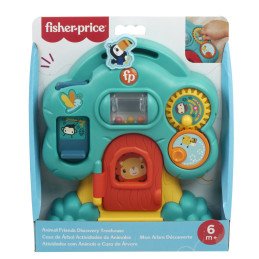 FISHER PRICE ANIMAL FRIENDS CENTRU DE ACTIVITATI CASUTA DIN COPAC | 1Buy.ro