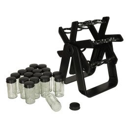 Organizator de condimente cu 18 containere cu suport rotativ | MARKETPLACE SHOPPING CENTER