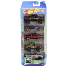 SET 5 MASINI HOT WHEELS CU DESIGN HW REMOTE ADVENTURES | 1Buy.ro