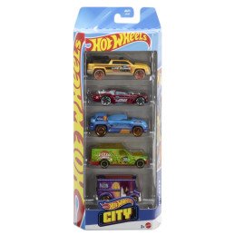 SET 5 MASINI HOT WHEELS CITY | 1Buy.ro