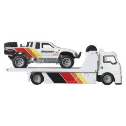 HOT WHEELS TRANSPORTATOR FLEET STREET CU MASINUTA TOYOTA OFF ROAD TRUCK SCARA 1:64 | MARKETPLACE SHOPPING CENTER