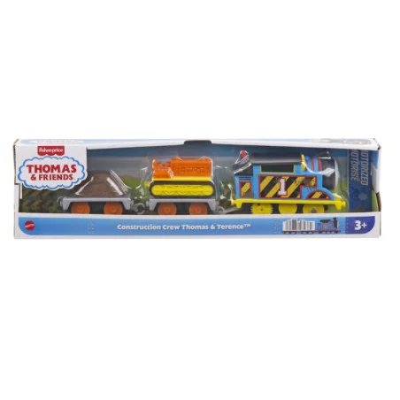THOMAS LOCOMOTIVA MOTORIZATA ECHIPA PE SANTIER THOMAS AND TERENCE CU 2 VAGOANE | MARKETPLACE SHOPPING CENTER