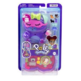 POLLY POCKET SET GENTUTA ANIMALUT CATELUS IN PIJAMA CU ACCESORII | 1Buy.ro