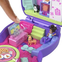 POLLY POCKET SET GENTUTA ANIMALUT CATELUS IN PIJAMA CU ACCESORII | MARKETPLACE SHOPPING CENTER