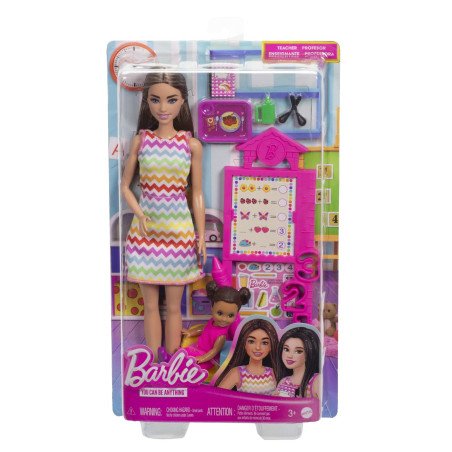 BARBIE SET DE JOACA PAPUSA BARBIE SATENA FACE CARIERA PROFESOARA | MARKETPLACE SHOPPING CENTER