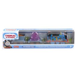 THOMAS LOCOMOTIVA MOTORIZATA THOMAS CRYSTAL CAVES CU 2 VAGOANE | 1Buy.ro