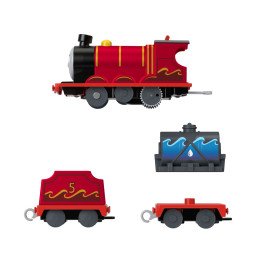 THOMAS LOCOMOTIVA MOTORIZATA SPLASH TANK JAMES CU 2 VAGOANE | MARKETPLACE SHOPPING CENTER