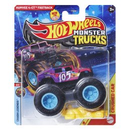 HOT WHEELS MONSTER TRUCK MASINUTA HUMVEE 4-CT FASTBACK SCARA 1:64 | 1Buy.ro