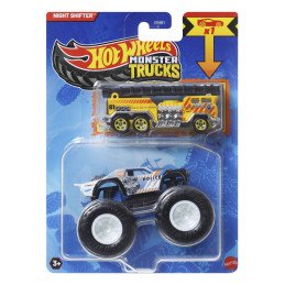 HOT WHEELS MONSTER TRUCK SI MASINUTA METALICA NIGHT SHIFTER | 1Buy.ro