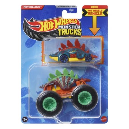 HOT WHEELS MONSTER TRUCK SI MASINUTA METALICA MOTOSAURUS | MARKETPLACE SHOPPING CENTER