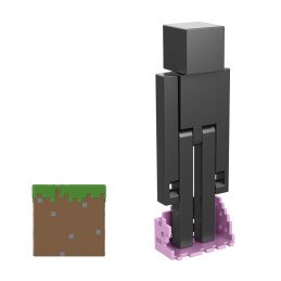 MINECRAFT CRAFT A BLOCK FIGURINA ENDERMAN 8CM | MARKETPLACE SHOPPING CENTER