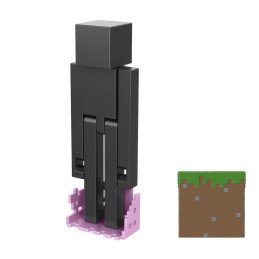 MINECRAFT CRAFT A BLOCK FIGURINA ENDERMAN 8CM | MARKETPLACE SHOPPING CENTER