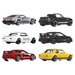 HOT WHEELS SILVER SERIES SET 6 MASINUTE METALICE TEMATICA JAPONEZA | MARKETPLACE SHOPPING CENTER