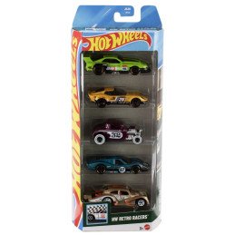 SET 5 MASINI HOT WHEELS HW RETRO RACERS | 1Buy.ro