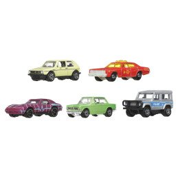 MATCHBOX SET 5 MASINUTE METALICE MBX RETRO II SCARA 1:64 | MARKETPLACE SHOPPING CENTER
