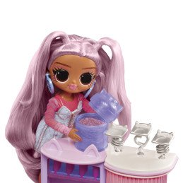 L.O.L. SURPRISE! OMG SWEET NAILS KITTY K CAFÉ SET PAPUSA CU ACCESORII | MARKETPLACE SHOPPING CENTER