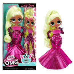 L.O.L. SURPRISE! OMG LADY DIVA PAPUSA FASHIONISTA CU ACCESORII | MARKETPLACE SHOPPING CENTER