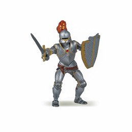 PAPO FIGURINA CAVALER IN ARMURA ROSIE | 1Buy.ro