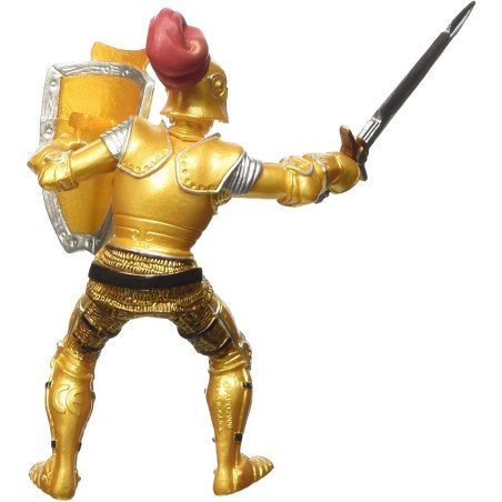 PAPO FIGURINA CAVALER IN ARMURA AURIE | MARKETPLACE SHOPPING CENTER