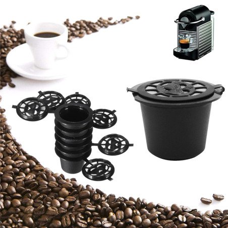 Set 5 capsule reutilizabile pentru Aparatele de Cafea Nespresso | MARKETPLACE SHOPPING CENTER