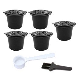 Set 5 capsule reutilizabile pentru Aparatele de Cafea Nespresso | MARKETPLACE SHOPPING CENTER
