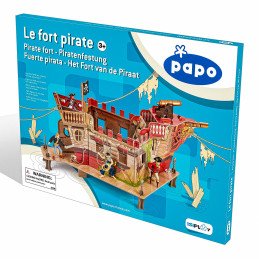PAPO FIGURINA PUZZLE 3D CORABIE PIRATI | 1Buy.ro