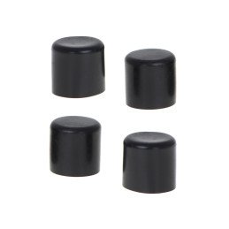Set 4 buc. protectii anti-zgarieturi picioare scaun, diametru 19mm, culoare neagra | MARKETPLACE SHOPPING CENTER