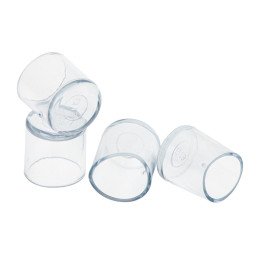 Set 4 buc. protectii anti-zgarieturi picioare scaun, diametru 19mm, culoare transparent | MARKETPLACE SHOPPING CENTER