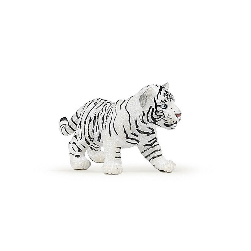 PAPO FIGURINA PUI DE TIGRU ALB | MARKETPLACE SHOPPING CENTER