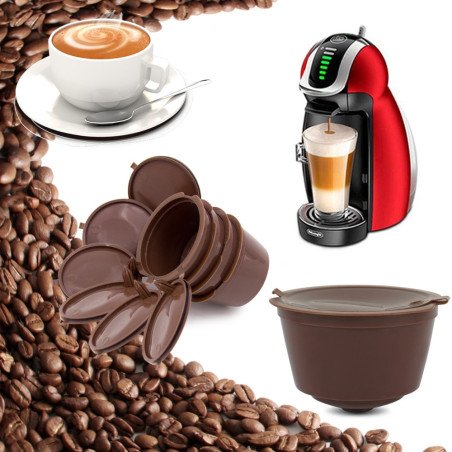 Set 5 capsule reutilizabile pentru Aparatele de Cafea Dolce Gusto | MARKETPLACE SHOPPING CENTER