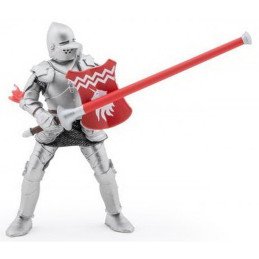 PAPO FIGURINA CAVALER CU SULITA SI SCUT ROSU | 1Buy.ro