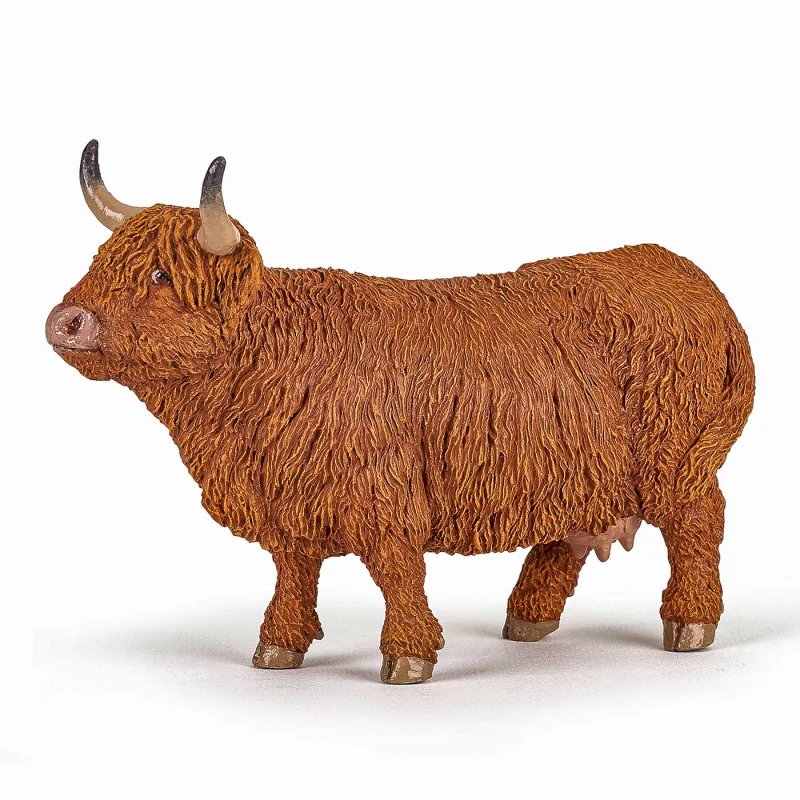 PAPO FIGURINA VACA SCOTIANA HIGHLAND | MARKETPLACE SHOPPING CENTER