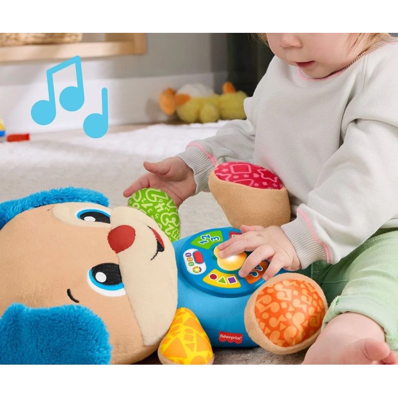 Fisher Price Catel Interactiv cu Urechi Albastre | 1Buy.ro