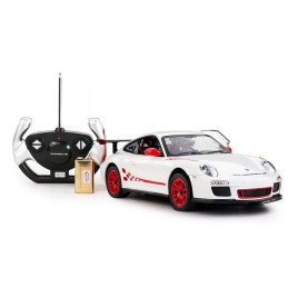 MASINA CU TELECOMANDA PORSCHE GT3 ALB CU SCARA 1 LA 14 | 1Buy.ro