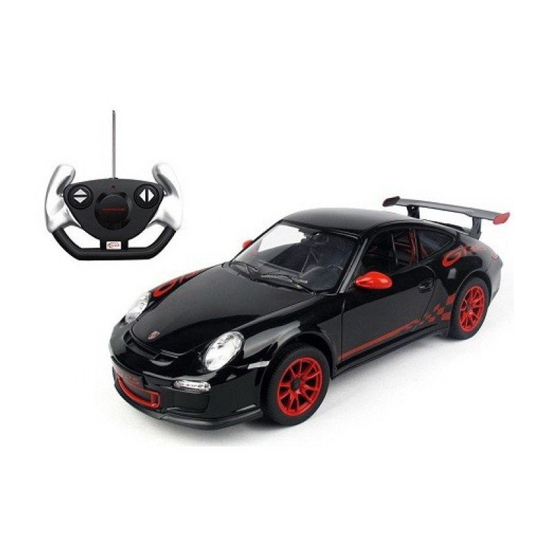 MASINA CU TELECOMANDA PORSCHE GT3 NEGRU CU SCARA 1 LA 14 | MARKETPLACE SHOPPING CENTER