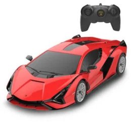 MASINA CU TELECOMANDA LAMBORGHINI SIAN ROSU CU SCARA 1 LA 24 | 1Buy.ro