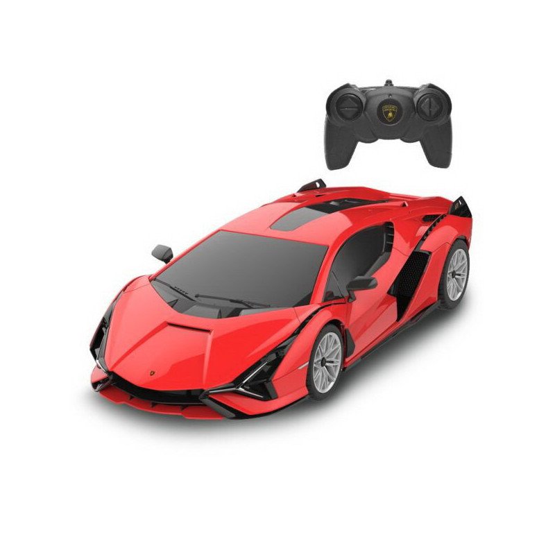 MASINA CU TELECOMANDA LAMBORGHINI SIAN ROSU CU SCARA 1 LA 24 | MARKETPLACE SHOPPING CENTER