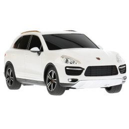 MASINA CU TELECOMANDA PORSCHE CAYENNE TURBO ALB CU SCARA 1 LA 24 | MARKETPLACE SHOPPING CENTER