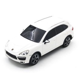 MASINA CU TELECOMANDA PORSCHE CAYENNE TURBO ALB CU SCARA 1 LA 24 | MARKETPLACE SHOPPING CENTER
