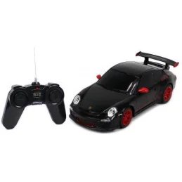 MASINA CU TELECOMANDA PORSCHE GT3 RS NEGRU RS SCARA 1 LA 24 | 1Buy.ro