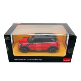 MASINUTA METALICA MINICOOPER ROSU SCARA 1 LA 24 | 1Buy.ro